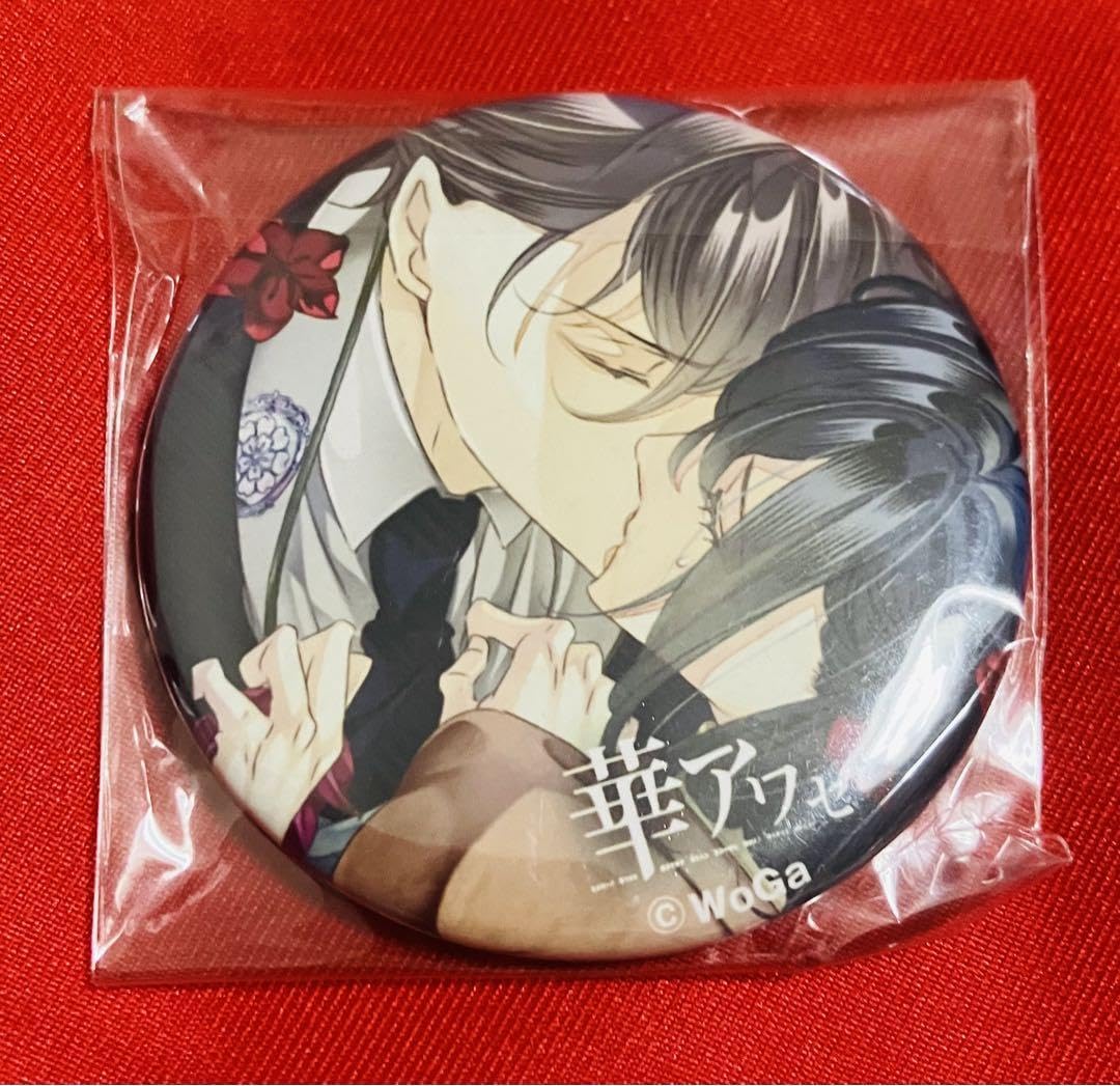 華アワセ 缶バッジ 7個 華アワセ ビーズログ限定アクリルパネル+缶バッジ